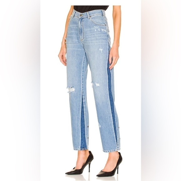 NEW SER.O.YA Maggie Mid Rise Vintage Straight Jeans - Picture 1 of 9